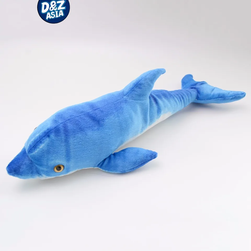 blue dolphin plush
