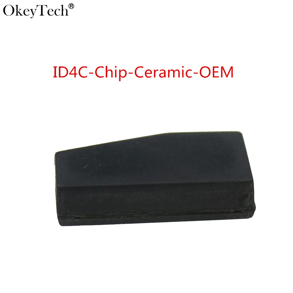 

Okeytech 10Pcs/lot Transponder Chip ID4C Remote Car Key Chip ID4C Carbon For Toyota For Ford Transponder Chip Free Shipping