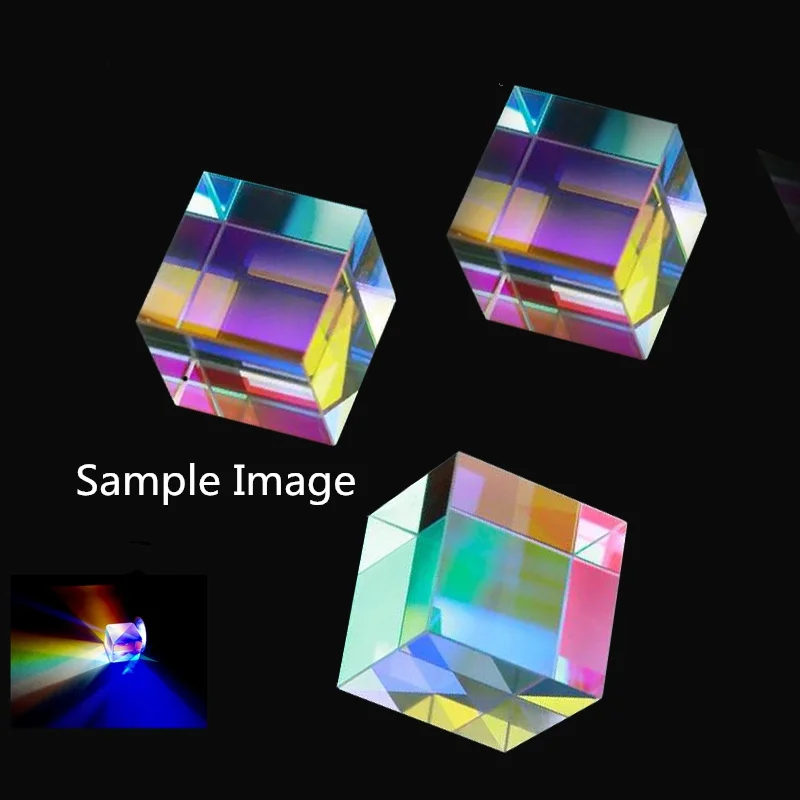 

AIBOULLY SP-1 Square prism Rainbow prism Stereo prism Physical experiment Optical experiment Student gift Stereo glass science