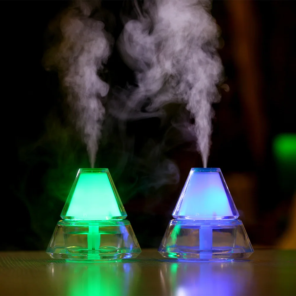 

Creative Iceberg Mini Ultrasonic Humidifier Vaporizer for Home Essential Oil Diffusers Air Purifier USB Mist Maker 140ML 2W 5V
