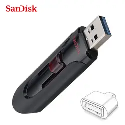 100% Оригинал SanDisk флэшки 16 ГБ 32 ГБ 64 ГБ 128 ГБ 256 ГБ USB 3,0 Флешка флешки Flashdisk USB ключ U диск