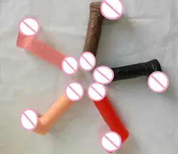 1 шт. Ultra Soft 4,45 "длинный гибкий вал мини реалистичные фаллоимитаторы секс пенис игрушка для начинающих, эротические Секс-игрушки