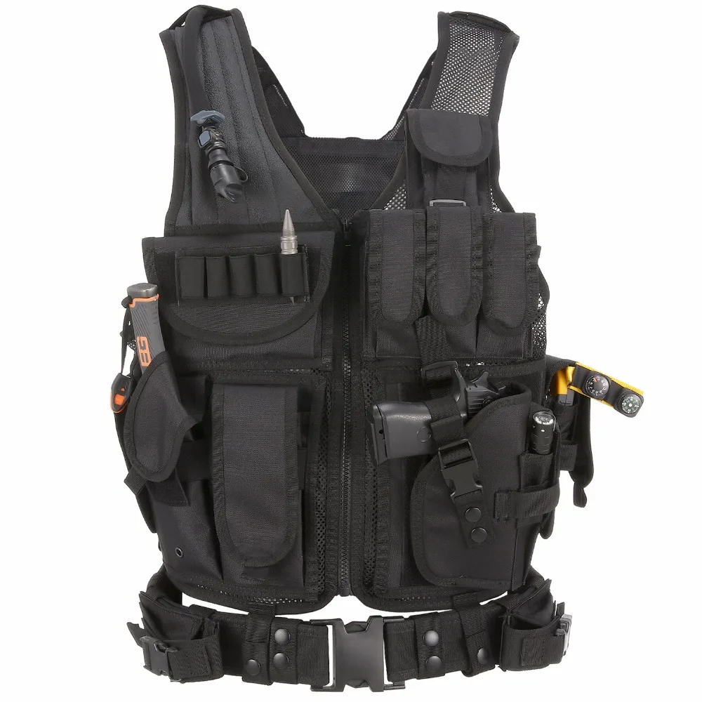 Варвары тактический Молл военный страйкбол Пейнтбол жилет спецназ Регулируемый