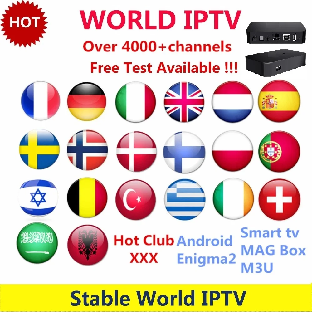 

Smart TV iptv TV Box IPTV 5000+channels Europe IPTV French Spain Germany UK Saudi Arabia UK USA iptv subscription Adult M3U IPTV