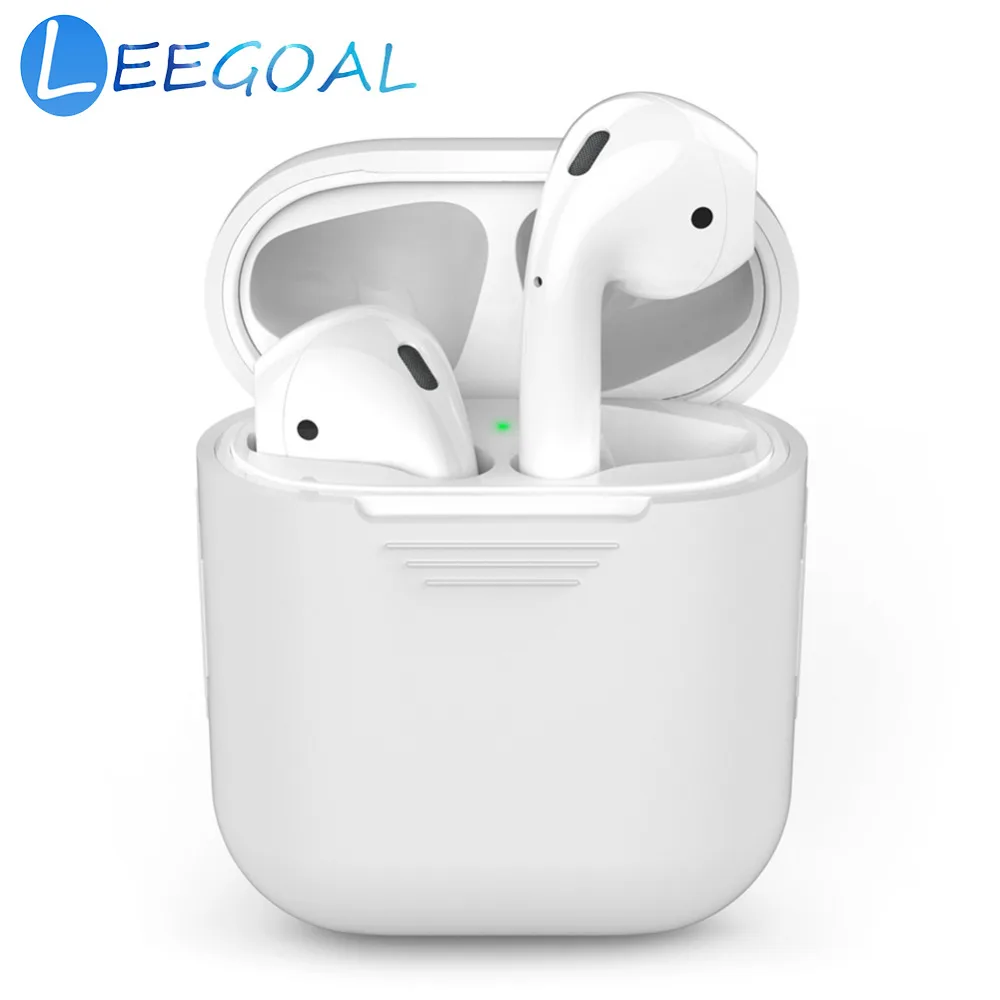 Чехол для AirPods защитный силиконовый чехол хранения ТПУ органайзеры наушников
