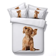 3D Dog print Bedding set sets duvet cover Designer Queen size Super King Full bedspread Brand bed in a bag sheets linen 4pcs Cat 3D Dog print Bedding set sets duvet cover Designer Queen size Super King Full bedspread Brand bed in a bag sheets linen 4pcs Cat