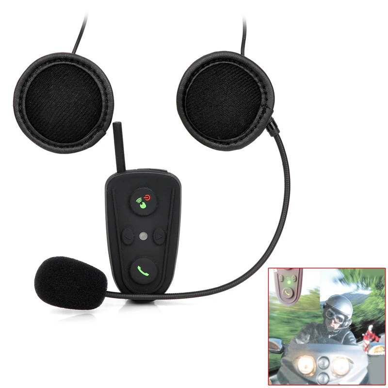 MAX 100M Bluetooth Speaker Motorcycle Helmet Wireless