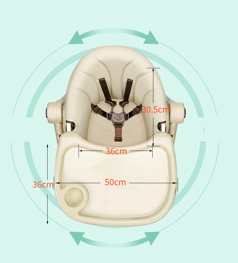 Upgrade With Wheels Newborn Baby Chair Portable Infant Seat Adjustable Folding Baby Dining Chair High Chair Baby Feeding Chairs