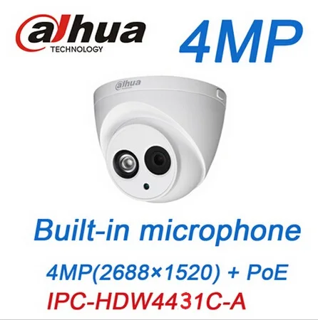 bilder für Dahua 4MP Ip-kamera PoE Eingebaute mikrofon IPC-HDW4431C-A IPC-HDW4431C-A-v2 IR sicherheit Dome-kamera ersetzen onvif cctv-kamera bilder für Dahua 4MP Ip-kamera PoE Eingebaute mikrofon IPC-HDW4431C-A IPC-HDW4431C-A-v2 IR sicherheit Dome-kamera ersetzen onvif cctv-kamera