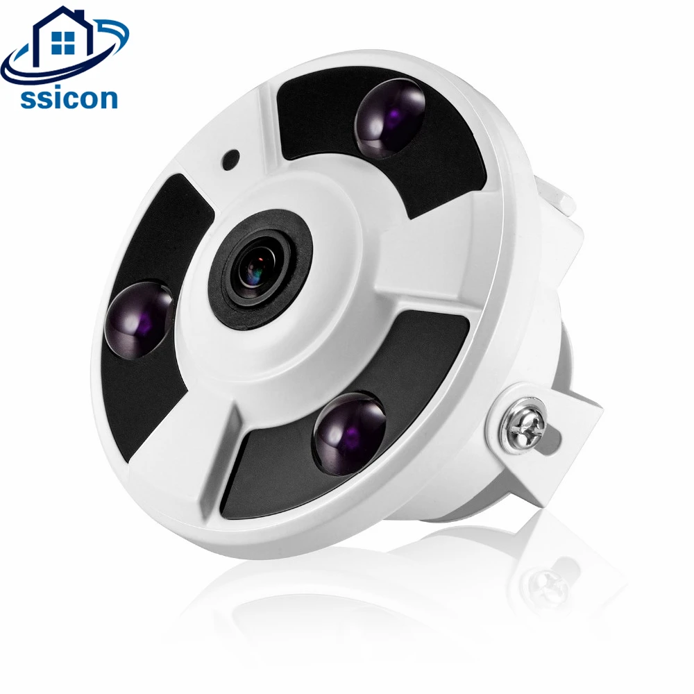 

AHD Indoor Camera 5MP 1.7mm Fisheye Lens 180 Degree View 3pcs Arrray Leds IR 20M Infrared Security CCTV Dome Camera