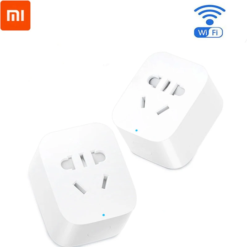 Умная розетка Xiaomi Mijia с дистанционным управлением Wi Fi через приложение для