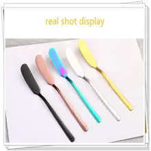 4 шт./компл. 304 Нержавеющая сталь нож для масла и сыра десертное варенье разбрасыватель удобрений крем Ножи s западные столовые приборы