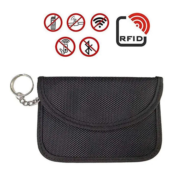 

RFID Signal Blocking Bag Key Fob Signal Blocking Bag Assurance for Keyless Entry, Car Key Remotes, Credit Card Protection