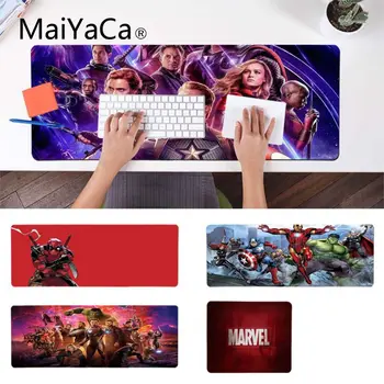 

MaiYaCa Personalized Cool Fashion Marvel superhero mouse pad gamer play mats Rubber Mouse Durable Desktop Mousepad