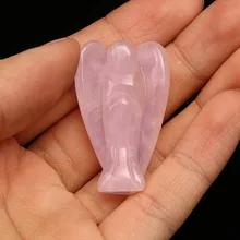 3 Types Angel Shape Opalite Crystal Stone Healing Reiki Energy Gemstone Pendant Figurine Gift For Home Decoration Craft Gift