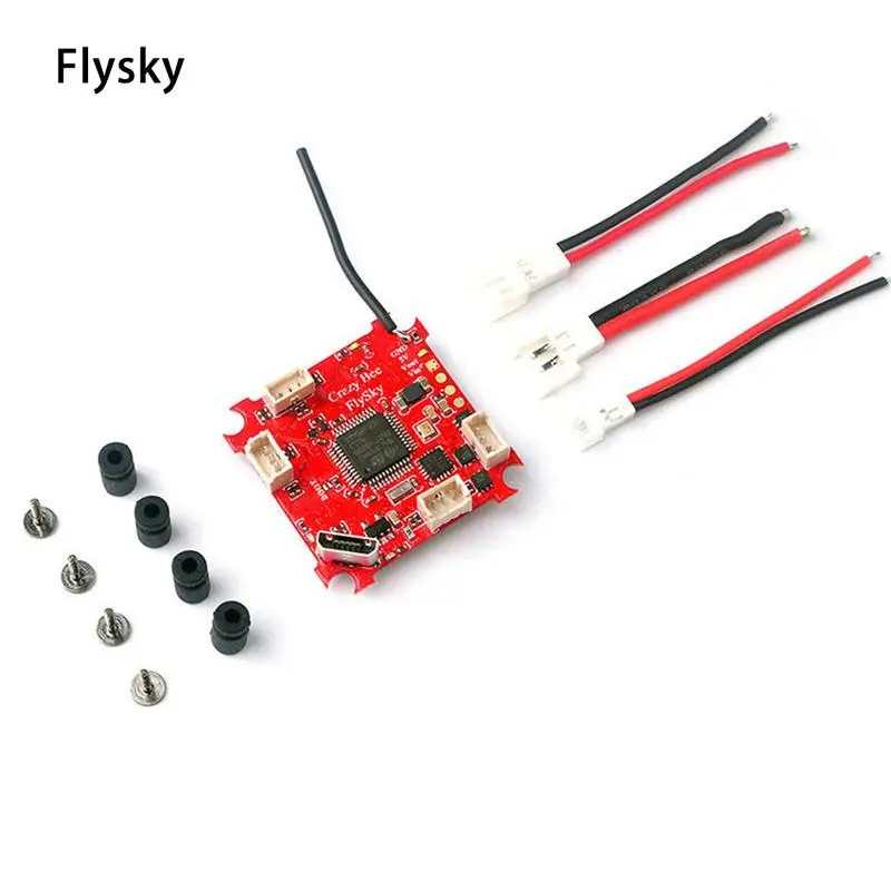 

Crazybee F3 Flight Controller Integrated 4 In 1 ESC OSD Galvanometer Receiver Tinywhoop Brushless Flight Controller