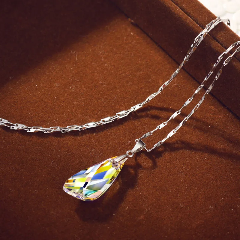 Комплект из колье и серёг серебра 925 пробы|jewelry sets|neoglory jewelry setsneoglory |