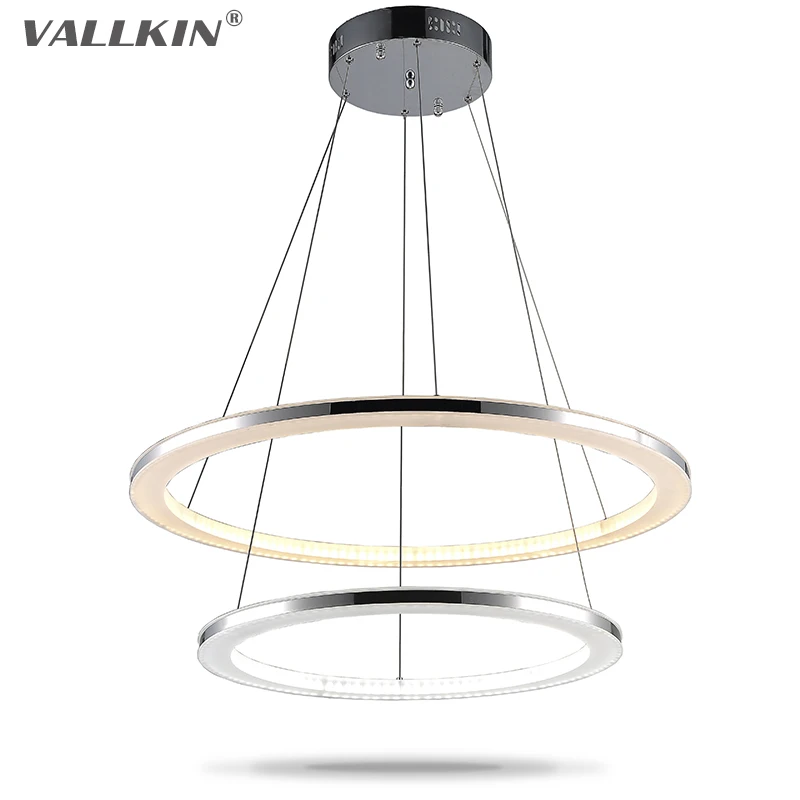

Luxury LED Ring Pendant Lights Hot Sales Newest Indoor Deco Lighting Lamps Fixtures for Parlor Study Hotel Room 38W D4060CM