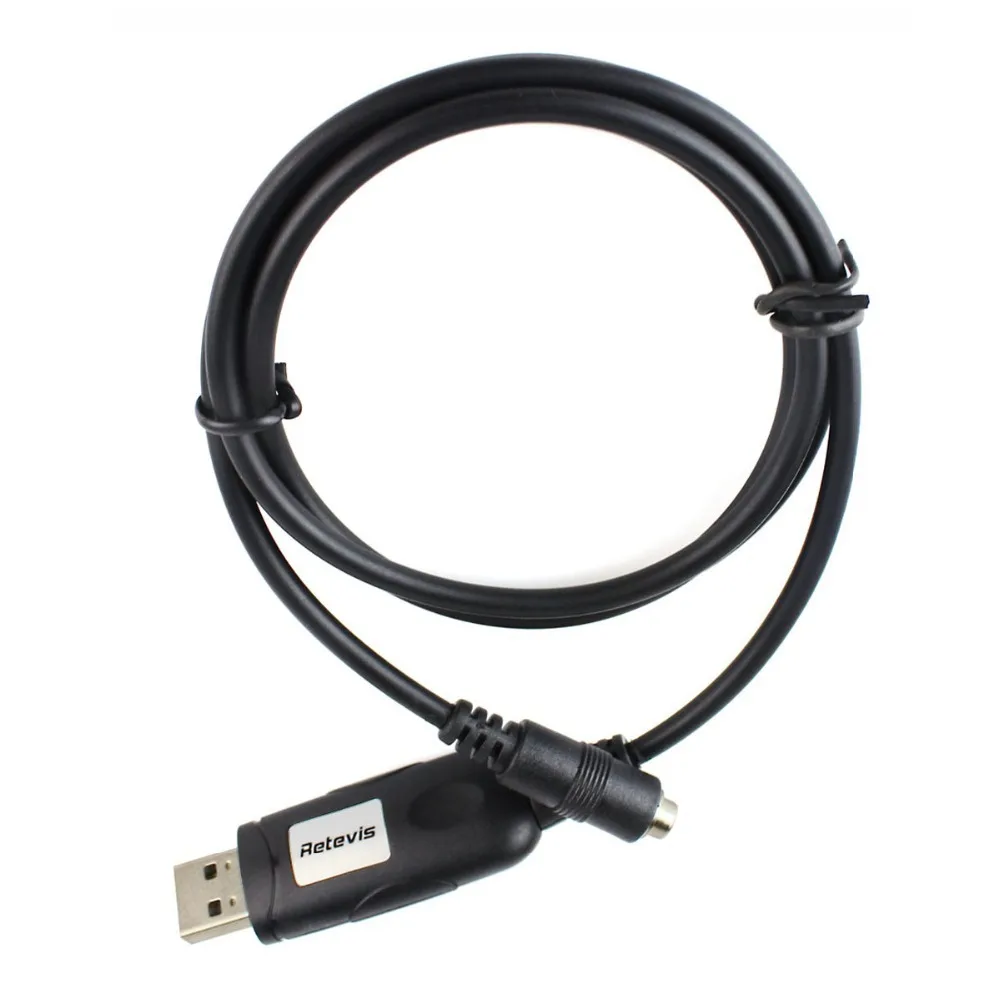 USB Кабель для программирования Retevis 6 в 1 кабель TYT Baofeng UV5R Bf888S RT5R Kenwood Motorola CP040 рации