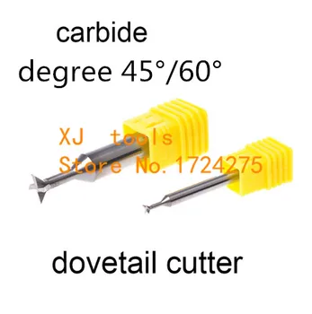 

1PCS 45 Degree/60 Degree carbide Dovetail Milling Cutters 3mm 4mm 5mm 6mm 7mm 8mm 9mm 10mm 11mm 12mm 16mm 20mm