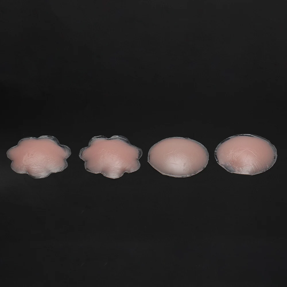 

1Pair fresh Reusable Self Adhesive Silicone Breast Bra Fashion Sexy Nipple Cover Pad Pasties