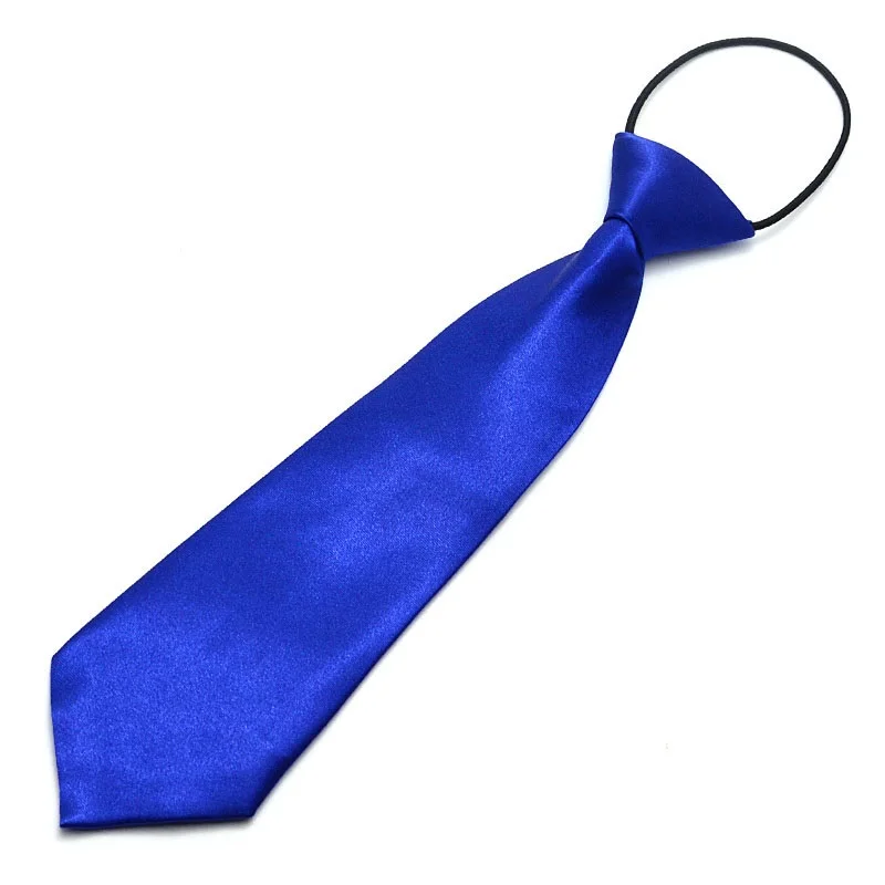 Детские галстуки для мальчиков, детские галстуки, школьные галстуки для маленьких детей - Цвет: Синий