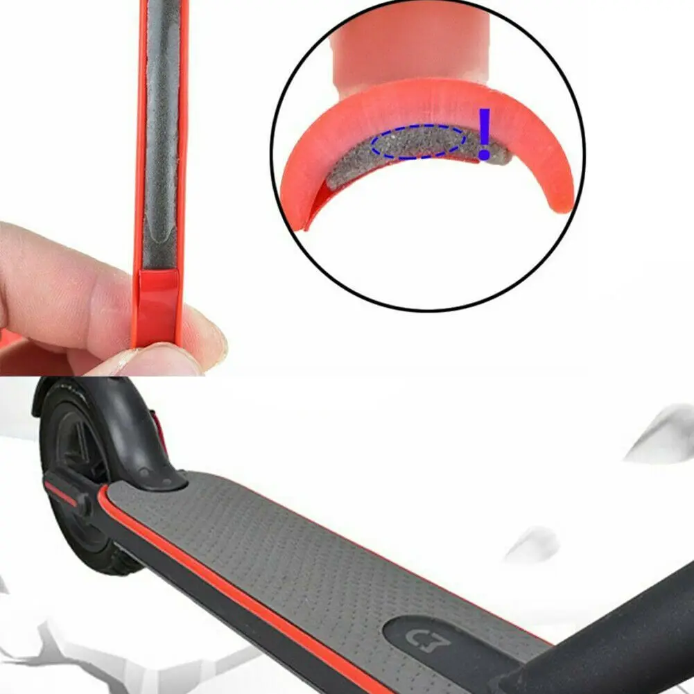 

Scooter Body Strips Sticker Parts Easy Install Protective Bumper Anti Scratch Tape Electric Skateboard Car Smooth For Mijia M365