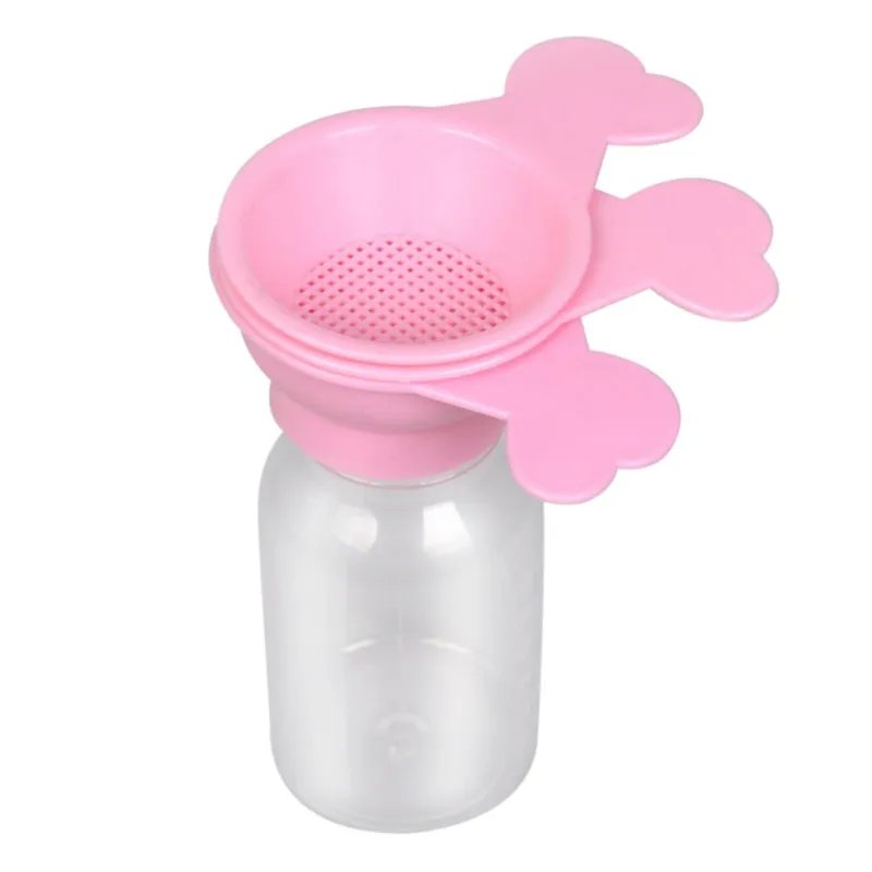 

1 Set Plastic Baby Milk Bottle Funnel Filter Mesh Hopper Spill-proof Wide Caliber Bottles Water Strainer Household Filters