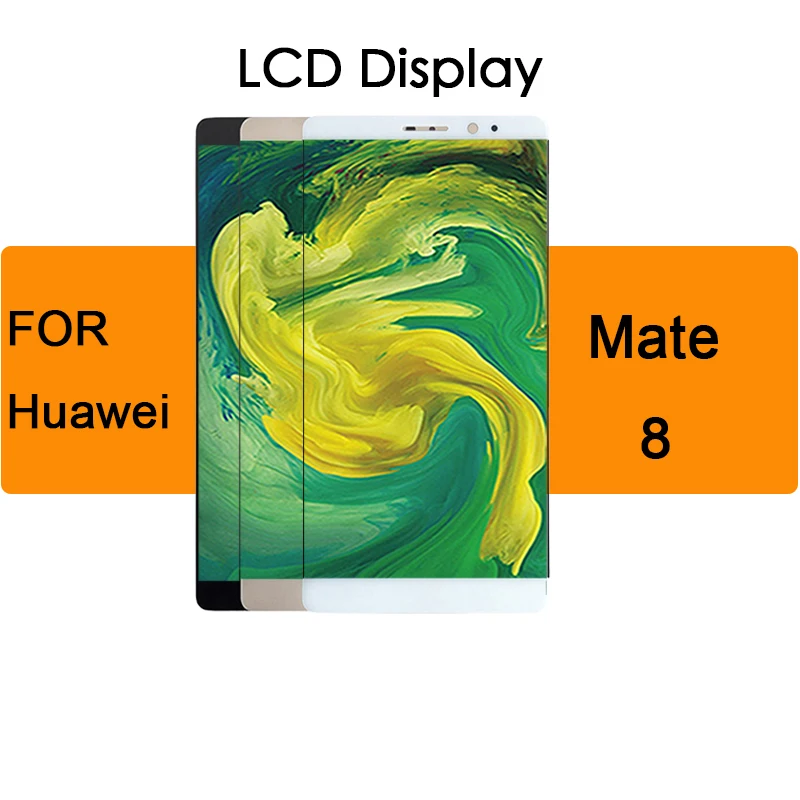 AAA 6 0 &quotЖК-дисплей для HUAWEI mate 8 NXT-L2 ЖК-дисплей сенсорный экран в сборе с рамкой