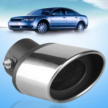 Dewtreetali New Universal Car Stainless Steel Exhaust Pipe For Mazda 6 Cruze Focus Exhaust Pipe Car Accessories free shipping