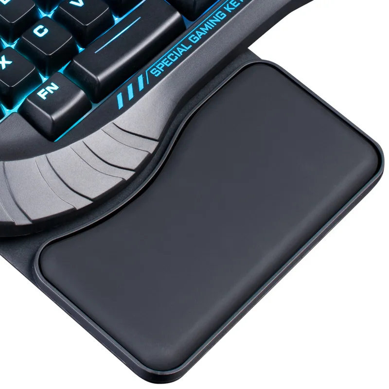 gaming keyboard with wrist rest