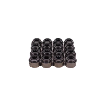 BTAP 6mm Black Engine Valve Stem Oil Seal For AUDI A3 A4 A5 A6 A8 VW Jetta Golf Passat 1.8 1.8T 2.5 20V 036 109 675 A 036109675A 1