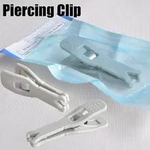 25 unids estériles desechables Body Piercing herramienta aguja clip de pinza pinza clip de perforación accesorios del tatuaje envía el envío gratis regalo