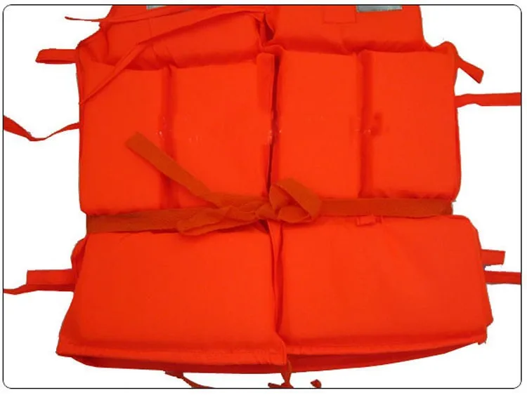 Высокое качество, спасательный жилет для взрослых, спасательный жилет для плавания со свистком и светоотражающей полосой