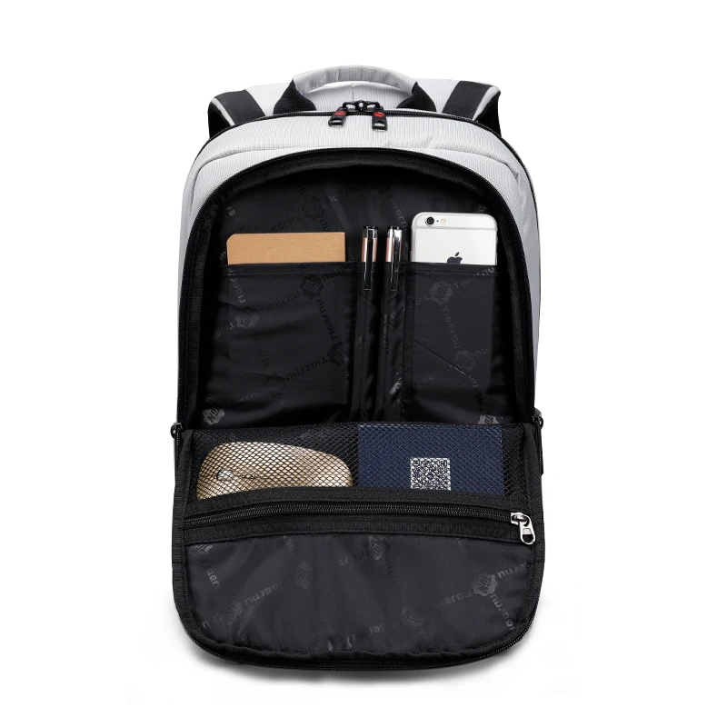 Tigernu morral de hombres, Mochila de moda Mochila Anti-robo de 1415,6 pulgadas del ordenador portátil Mochila mujeres Mochila escolar para los adolescentes