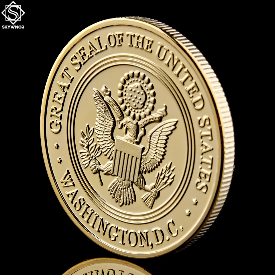 Золотые ВОЕННЫЕ МОНЕТЫ США на заказ, сувенирная монета 82-й дивизии, Коллекционные сувениры армии США