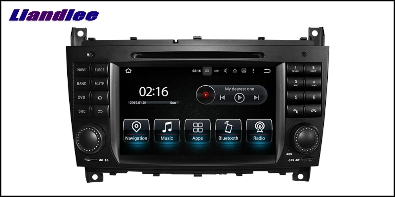 Excellent Liandlee Car Multimedia Player NAVI For Mercedes Benz C 55 W203 MB 2004~2007 Touch Screen System Radio DVD Stereo GPS Navigation 0