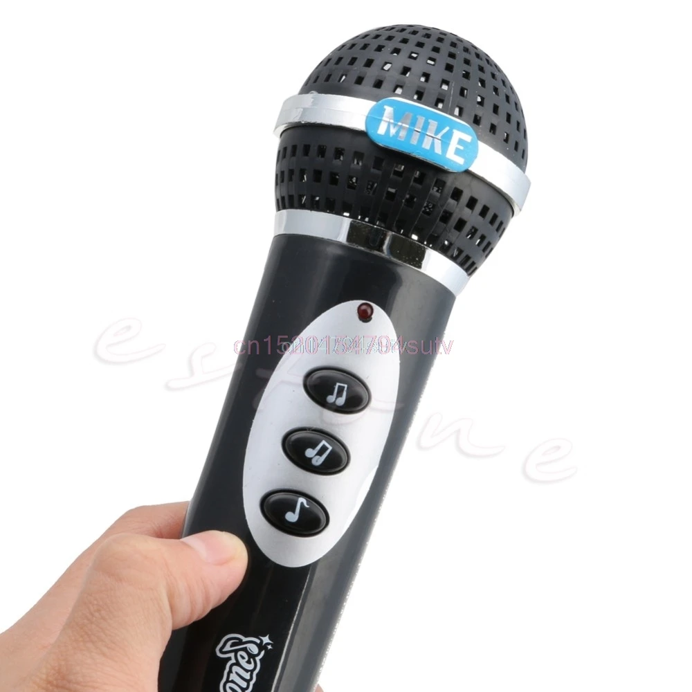 Для девочек микрофоны для мальчиков Игрушка игрушечный микрофон для Караоке Пение Детские смешные музыкальные игрушки подарок # H055
