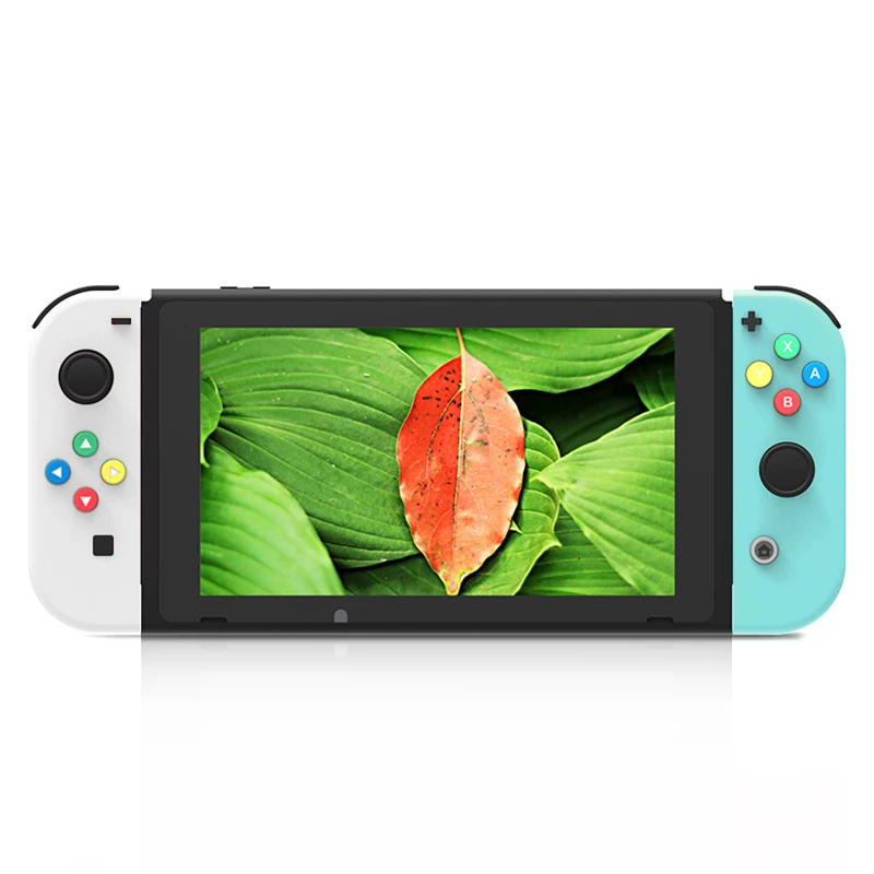 Мягкая сенсорная ручка Задняя панель для консоли Nintendo Switch портативный