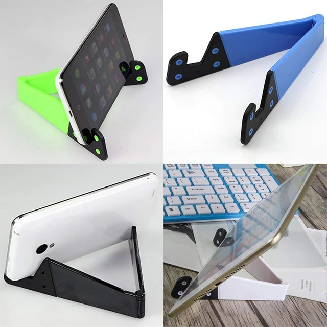 Fimilef Phone Holder Foldable Cellphone Support Stand for iPhone X Tablet Samsung S10 Adjustable Mobile Smartphone Holder Stand 3