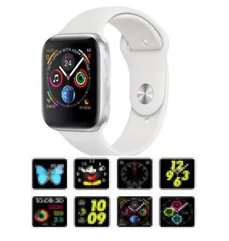 

IWO 8 plus Smart watch 44mm Series 4 case 1:1 Bluetooth Smartwatch Ecg watches for ios android fast free ship for dropshipping