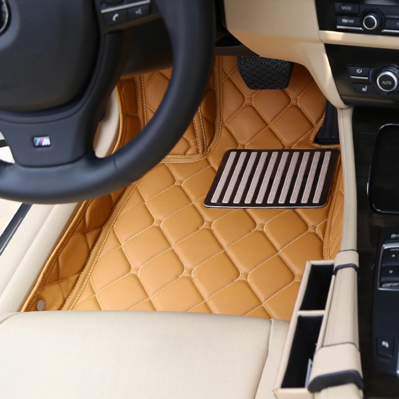 

Full Cover Waterproof Carpets Custom Left Hand Drive LHD Car Floor Mats For Volkswagen Beetle Golf Tiguan Sharan Passat CC EOS