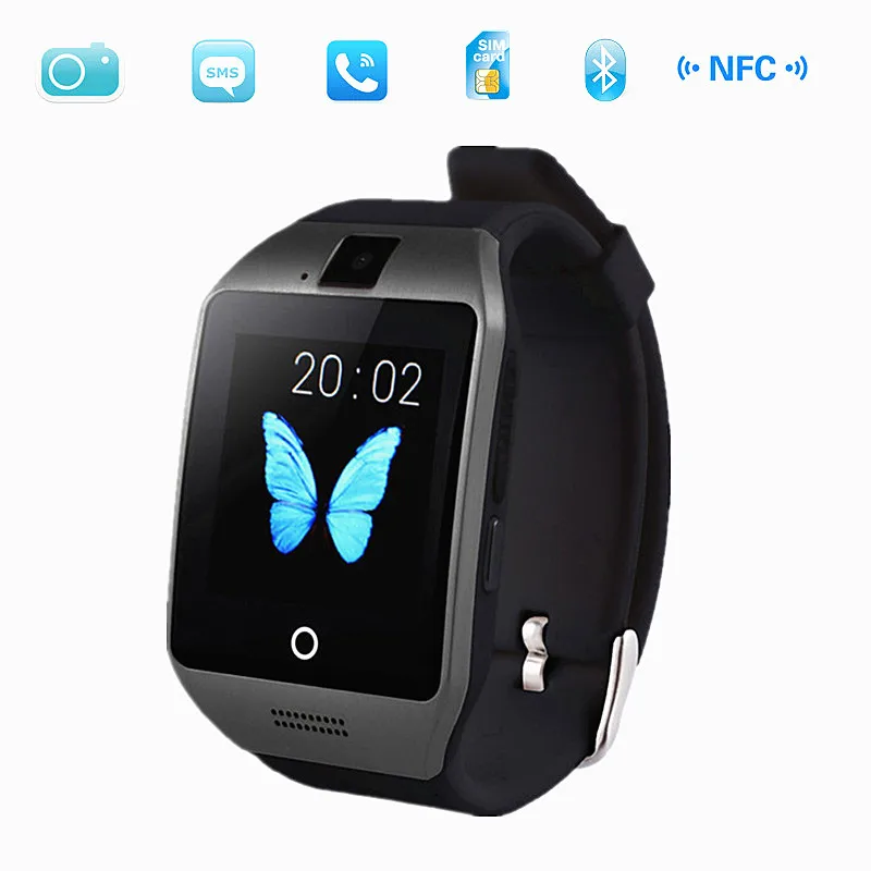 2015 New Bluetooth Smart Watch Waterproof Apro font b Smartwatch b font Support NFC SIM Card