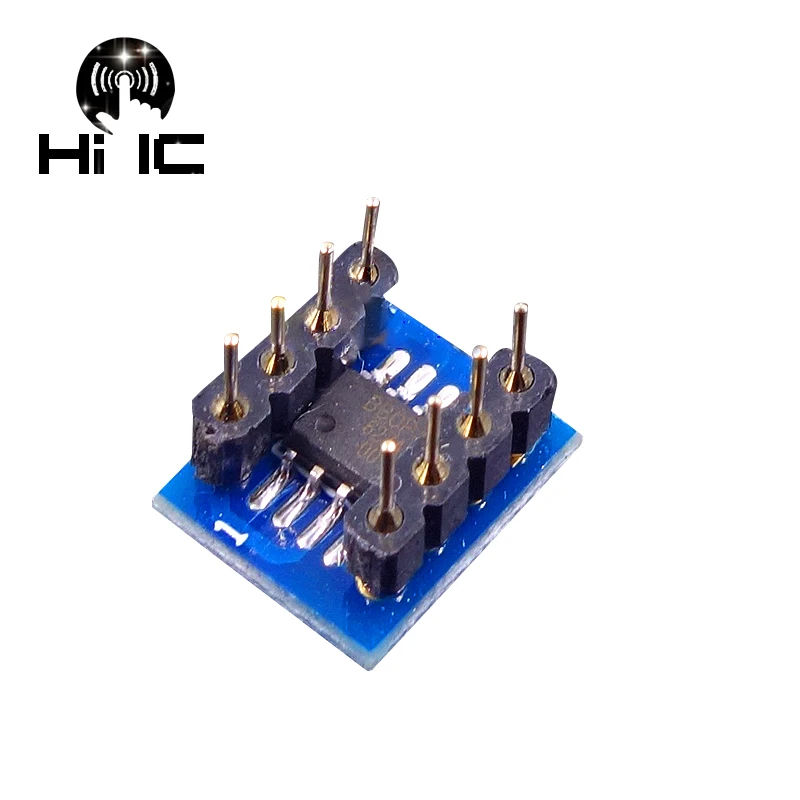 

OPA627*2 DIP Single Op Amp to Double Op Amp Finished product Board Converter Module Replace NE5532 2604