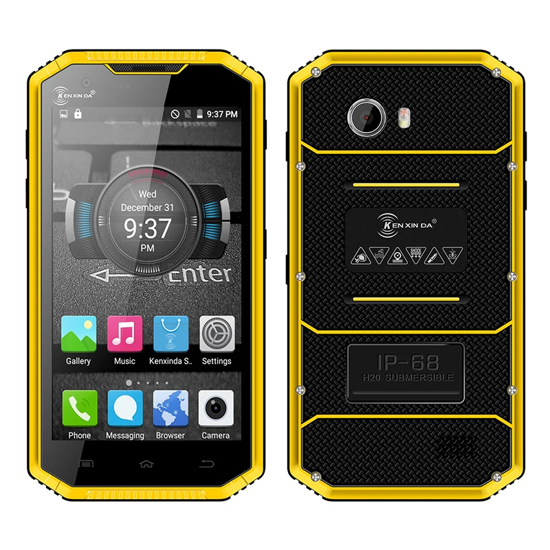 Kenxinda W7 IP68 waterproof smartphone Android 5 1 dual SIM dual camera 4G LTE Quad core