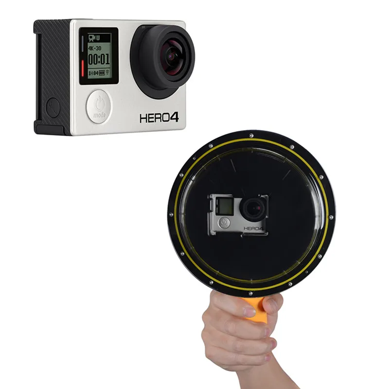 Suptig 6 &quotGeneral (60*43 2*42 мм) Водонепроницаемая Крышка купольного порта для GoPro Hero4 3 + SJ4000