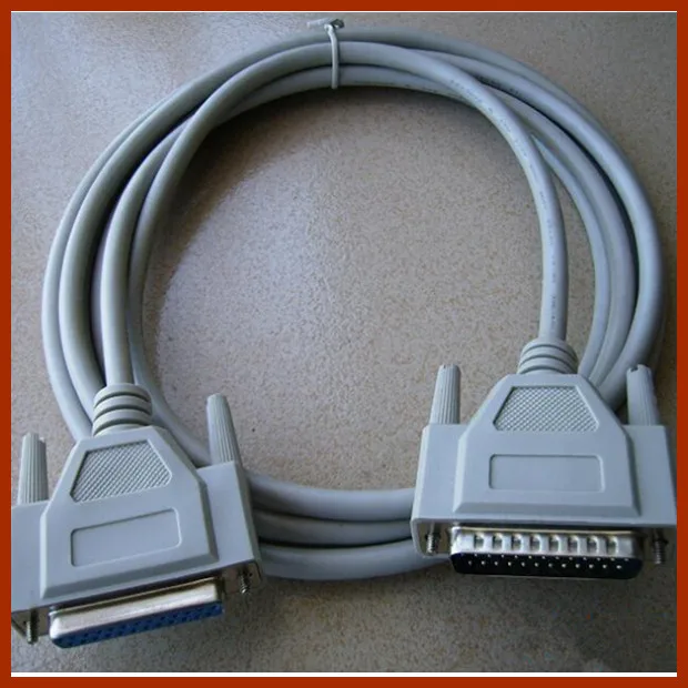 1pcs 3M computer parallel Communication cable 25M/F (D SUB)/DB 25PIN M