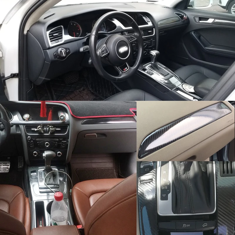 Для Audi A4 A5 B8 2009 2016 внутренняя Центральная панель управления дверная ручка 3D/5D