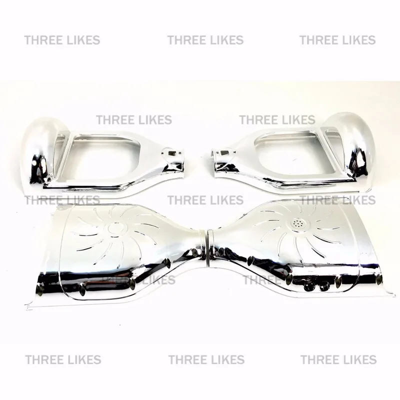6,5 дюйма, 2 колеса, самобалансировка, легкие запчасти электрических скутеров Электрический скейтборд Ховерборд Пластик оболочки чехол Замена аксессуары