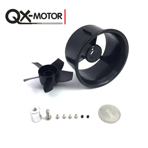 QX MOTOR 64mm Ducted Fan Barrel EDF Without Motor RC Accessories for RC Airplanes F22148 title=